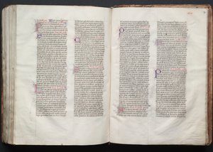 Das Gotha Missale: Fol. 147r, Text, ca. 1375