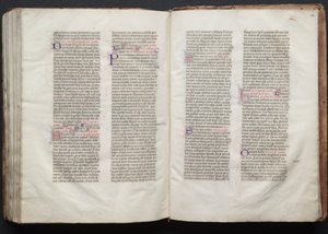 Das Gotha Missale: Fol. 152v, Text von Master of the Boqueteaux