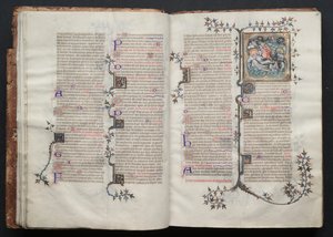 Das Gotha-Missale: Fol. 15v, Text, ca. 1375