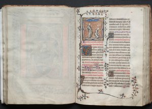 Das Gotha Missale: Fol. 64v, Text, ca. 1375
