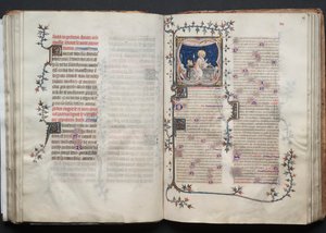 Das Gotha Missale: Fol. 69r, Die Auferstehung, um 1375