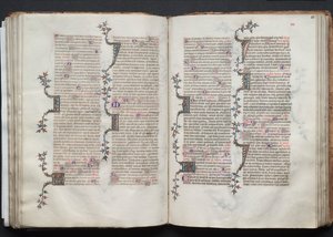 Das Gotha Missale: Fol. 81r, Text, ca. 1375