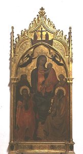 Madonna und Kind mit Heiligen