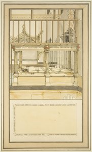 Grab von Bischof Paul Bush, in der Kathedrale von Bristol, um 1799