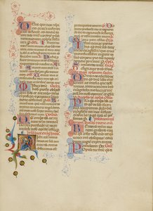 Initial M: Heiliger Lukas
