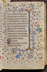 Stundenbuch von Karl dem Edlen, König von Navarra (1361-1425): fol. 28r, Text