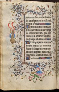 Stundenbuch von Karl dem Edlen, König von Navarra (1361-1425): fol. 31v, Text
