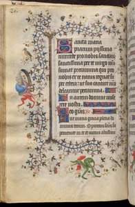 Stunden von Karl dem Edlen, König von Navarra (1361-1425): fol. 43v, Text