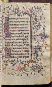 Stundenbuch von Karl dem Edlen, König von Navarra (1361-1425): fol. 73r, Text