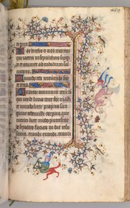Stundenbuch von Karl dem Edlen, König von Navarra 1361-1425: fol. 239r, Text, um 1405