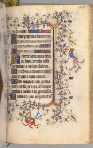 Stundenbuch von Karl dem Edlen, König von Navarra 1361-1425: fol. 242r, Text, ca. 1405