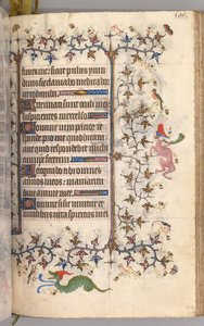 Stundenbuch von Karl dem Edlen, König von Navarra 1361-1425: fol. 247r, Text, ca. 1405 von Master of the Brussels Initials and Associates