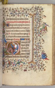 Stundenbuch von Karl dem Edlen, König von Navarra 1361-1425, fol. 278r, St. Georg, ca. 1405