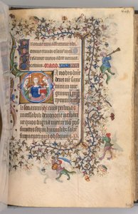 Stundenbuch von Karl dem Edlen, König von Navarra 1361-1425, fol. 303r, Die Jungfrauenmärtyrer, um 1405