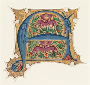 Initiale A