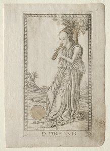 Euterpe (Musik, Lyrik) (aus der Tarocchi-Serie D: Apollo und die Musen, #18) von Master of the E Series Tarocchi