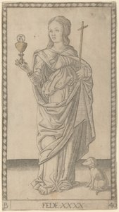 Glaube von Master of the E Series Tarocchi