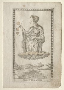 Geometrie aus den Tarocchi, Serie C: Freie Künste, Nr. 24
