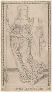 Philosophie von Master of the E Series Tarocchi