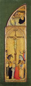 Die Kreuzigung von Master of the Fabriano Altarpiece (attr. to)