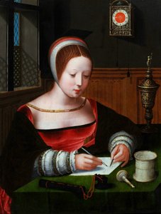 Maria Magdalena schreibt