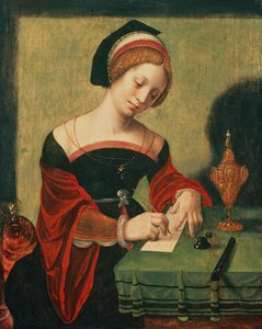 Porträt einer Dame als Magdalena