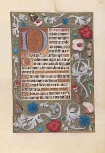 Stundenbuch der Königin Isabella der Katholischen, Königin von Spanien: Fol. 116r, um 1500 von Master of the First Prayerbook of Maximillian