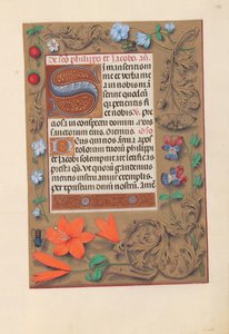 Stundenbuch der Königin Isabella der Katholischen, Königin von Spanien: Fol. 176r von Master of the First Prayerbook of Maximillian