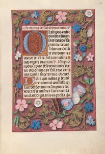 Stundenbuch der Königin Isabella der Katholischen, Königin von Spanien: Fol. 186r, um 1500 von Master of the First Prayerbook of Maximillian