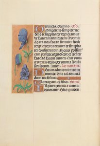 Stundenbuch der Königin Isabella der Katholischen, Königin von Spanien: Fol. 20v, um 1500