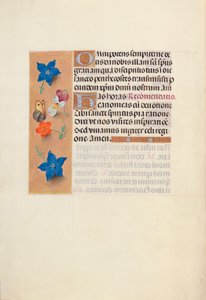 Stundenbuch der Königin Isabella die Katholische, Königin von Spanien: Fol. 36v, ca. 1500