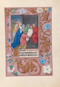 Stunden der Königin Isabella der Katholischen, Königin von Spanien: Fol. 77r, Grablegung, ca. 1500
