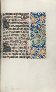 Stundenbuch Gebrauch von Rouen: fol. 101r, um 1470 von Master of the Geneva Latini