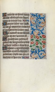 Stundenbuch Gebrauch von Rouen: fol. 111r, um 1470