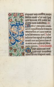Stundenbuch Gebrauch von Rouen: fol. 115v, ca. 1470 von Master of the Geneva Latini