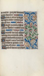 Stundenbuch Gebrauch von Rouen: fol. 119r, ca. 1470 von Master of the Geneva Latini