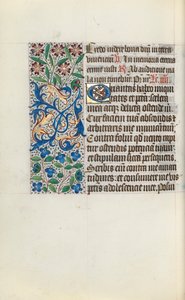 Stundenbuch Gebrauch von Rouen: fol. 122v, um 1470 von Master of the Geneva Latini