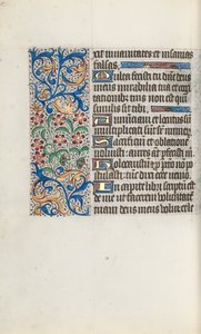Stundenbuch Gebrauch von Rouen: fol. 125v, ca. 1470 von Master of the Geneva Latini