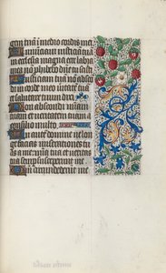 Stundenbuch Gebrauch von Rouen: fol. 126r, ca. 1470