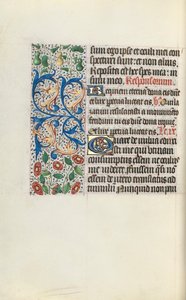 Stundenbuch Gebrauch von Rouen: fol. 132v, ca. 1470 von Master of the Geneva Latini