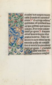 Stundenbuch Gebrauch von Rouen: fol. 133v, ca. 1470 von Master of the Geneva Latini