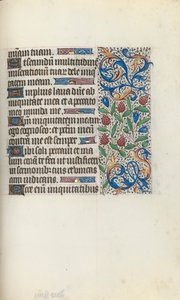 Stundenbuch Gebrauch von Rouen: fol. 134r, um 1470 von Master of the Geneva Latini