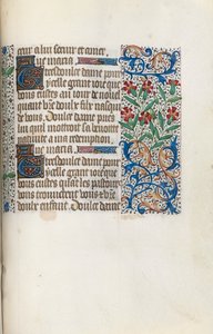 Stundenbuch Gebrauch von Rouen: fol. 148r, ca. 1470 von Master of the Geneva Latini