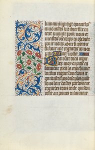 Stundenbuch Gebrauch von Rouen: fol. 152v, ca. 1470 von Master of the Geneva Latini