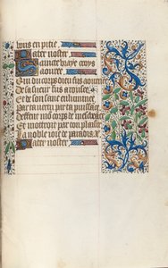 Stundenbuch Gebrauch von Rouen: fol. 154r, ca. 1470 von Master of the Geneva Latini