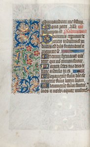 Stundenbuch Gebrauch von Rouen: fol. 39b, ca. 1470 von Master of the Geneva Latini