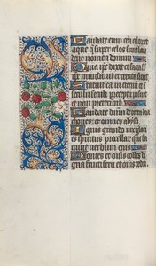 Stundenbuch Gebrauch von Rouen: fol. 44v, um 1470 von Master of the Geneva Latini