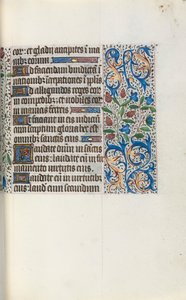 Stundenbuch Gebrauch von Rouen: fol. 46r, ca. 1470 von Master of the Geneva Latini