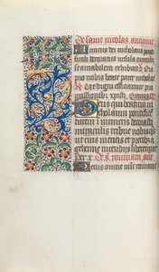 Stundenbuch Gebrauch von Rouen: fol. 52v, ca. 1470 von Master of the Geneva Latini