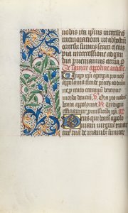 Stundenbuch Gebrauch von Rouen: fol. 54v, ca. 1470 von Master of the Geneva Latini